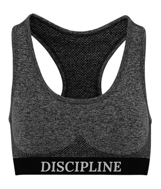 "DISCIPLINE" - Sports bra