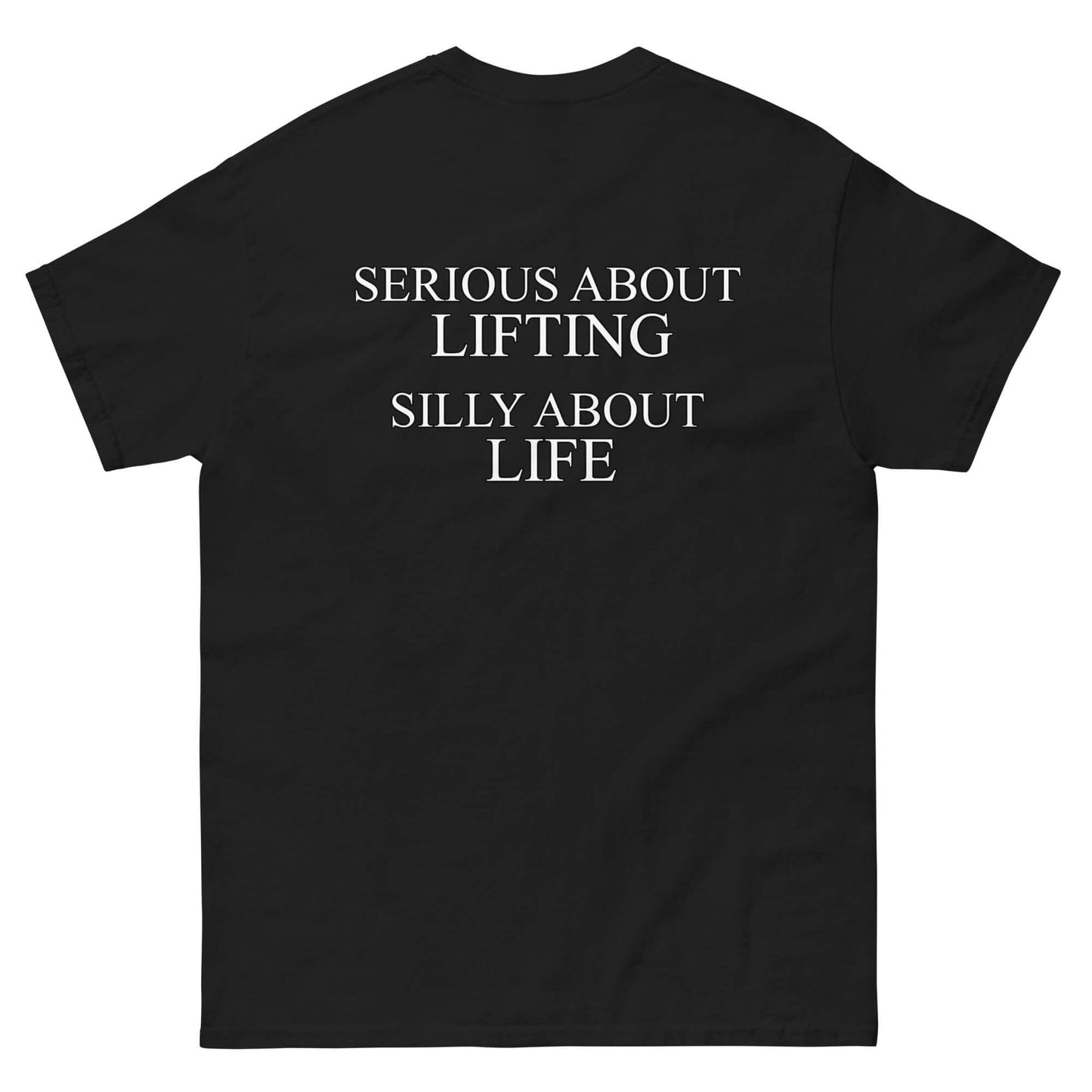 "Serious about lifting" - Класическа тениска
