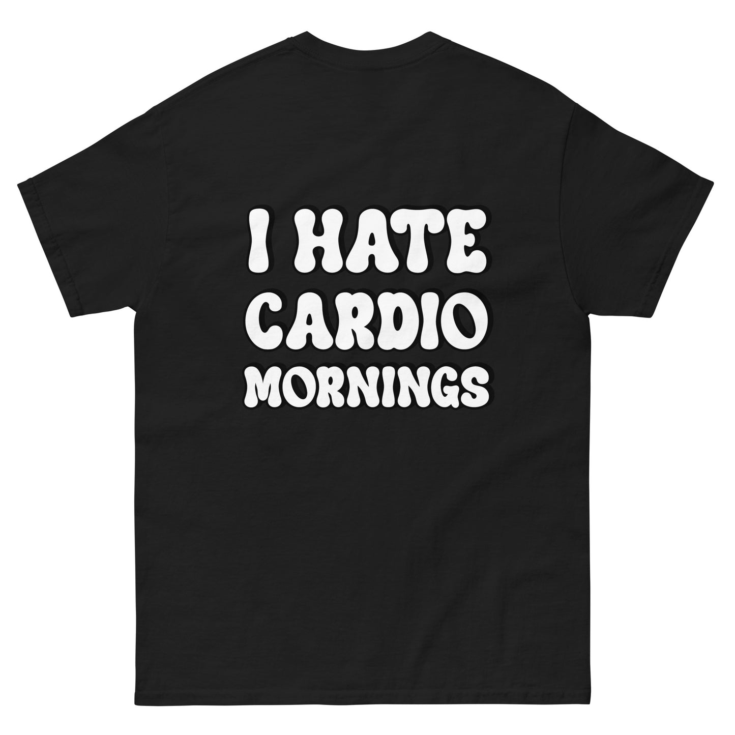 "Cardio mornings" - Класическа тениска