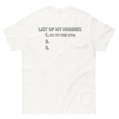 "Списък с моите хобита" - Класическа тениска