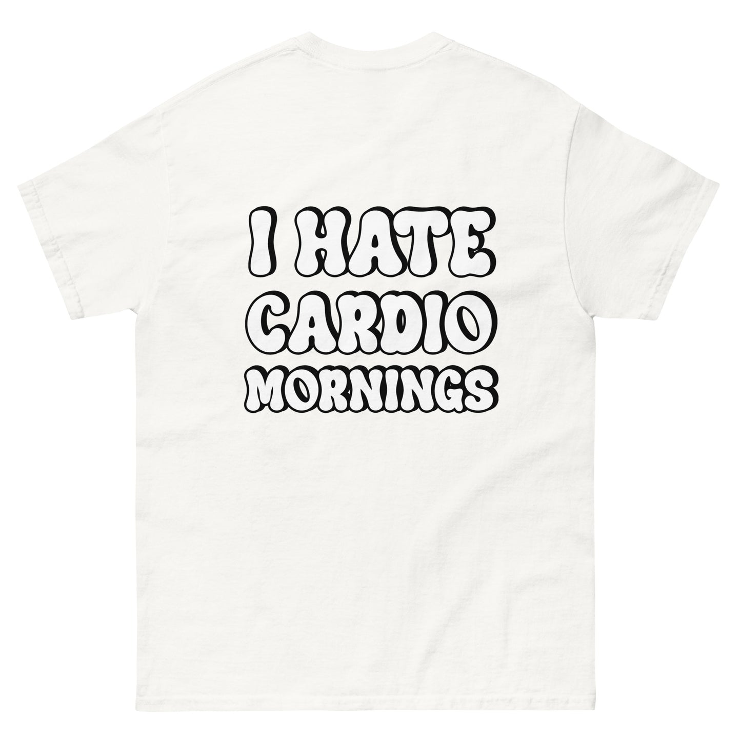 "Cardio mornings" - Класическа тениска