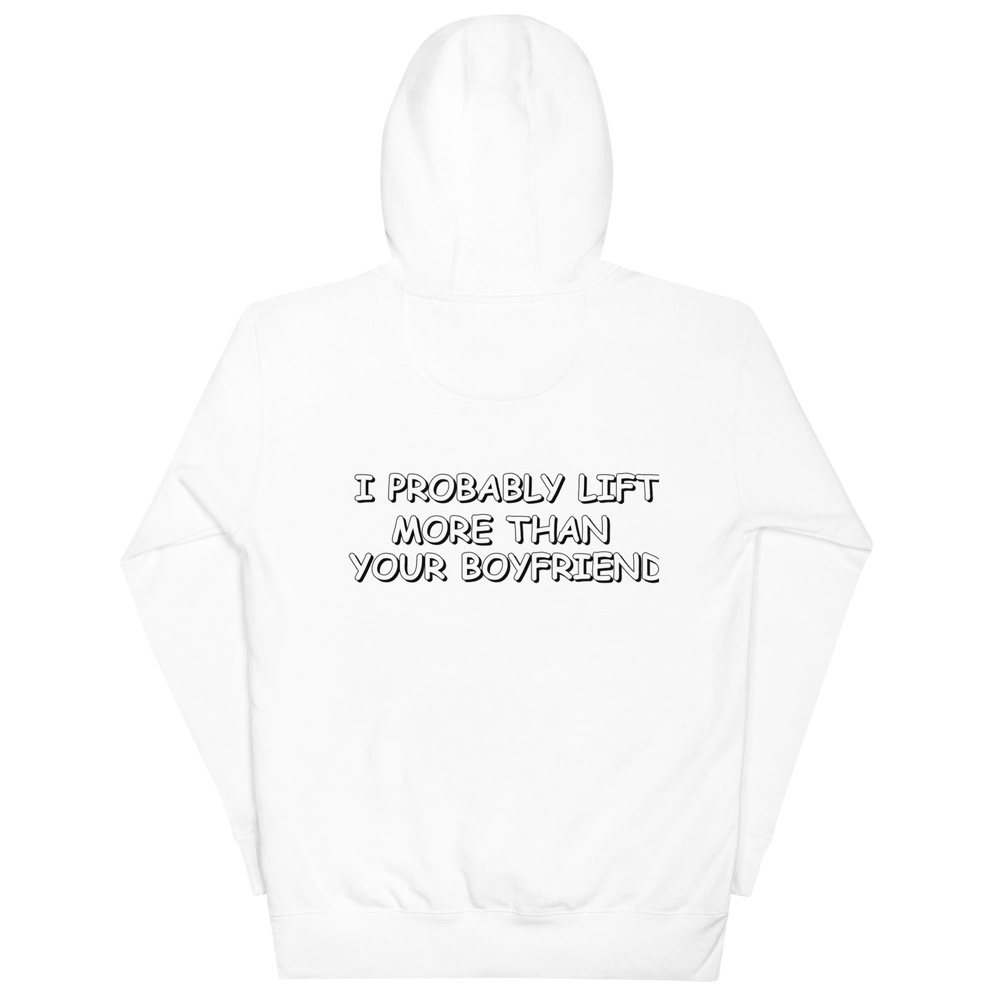 "Probably lift more.." - Women's Hoodie